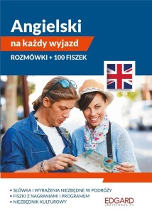 Angielski na każdy wyjazd. Rozmówki + 100 fiszek