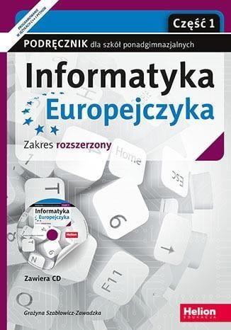 Informatyka Europejczyka LO 1-3 cz.1 ZR+ CD w.2017