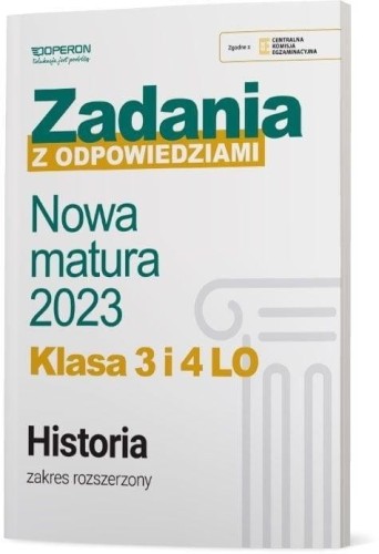 Historiai LO 3 i 4 Nowa matura 2023 ZR OPERON
