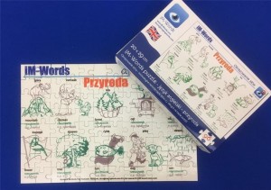 iM-Words Puzzle 120 Angielski - Przyroda