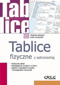 Tablice fizyczne z astronomią GREG