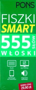 Fiszki Smart 555 słów. Włoski