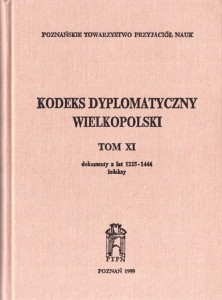 Kodeks Dyplomatyczny Wielkopolski T.11