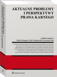 Aktualne problemy i perspektywy prawa karnego