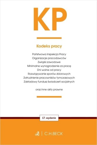 KP. Kodeks pracy oraz ustawy towarzyszące w.17