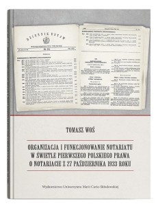 Organizacja i funkcjonowanie notariatu w świetle..