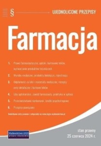 Farmacja - ujednolicone przepisy