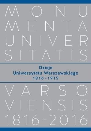 Dzieje Uniwersytetu Warszawskiego 18161915