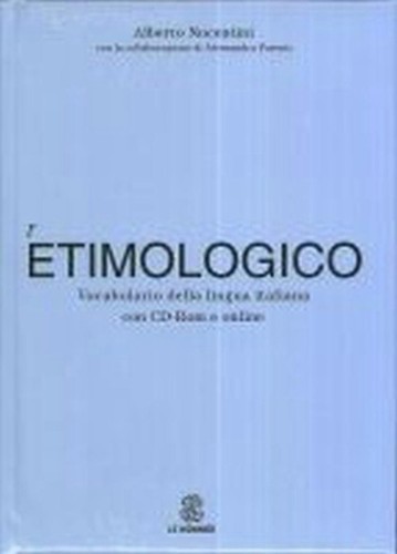 Etimologico Vocabolario della lingua italiana +CD