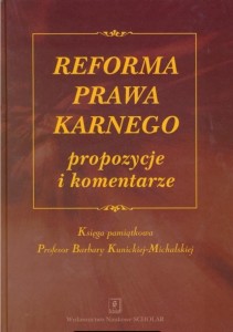 Reforma prawa karnego