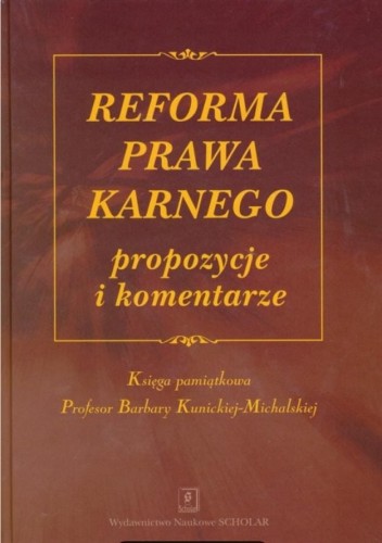Reforma prawa karnego