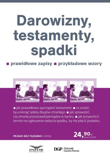 Darowizny, testamenty, spadki