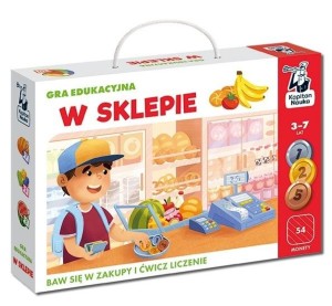 Kapitan Nauka. W sklepie. Gra edukacyjna