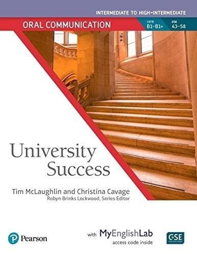 University Success Intermed. Oral... SB + MyEngLab