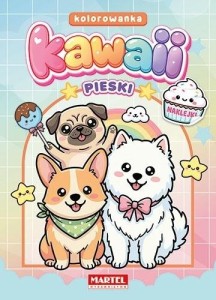 Kawaii Pieski z naklejkami