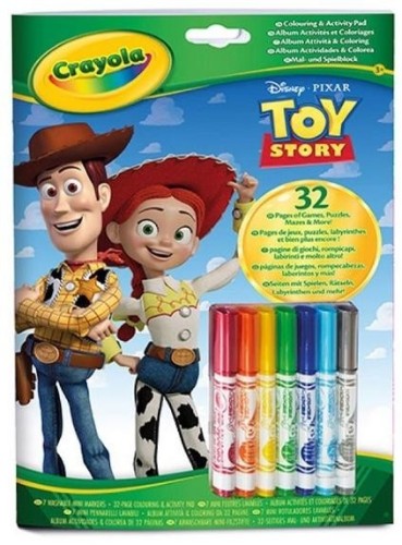 Kolorowanka z flamastrami Toy Story
