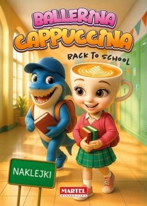 Ballerina Cappuccina back to school z naklejkami
