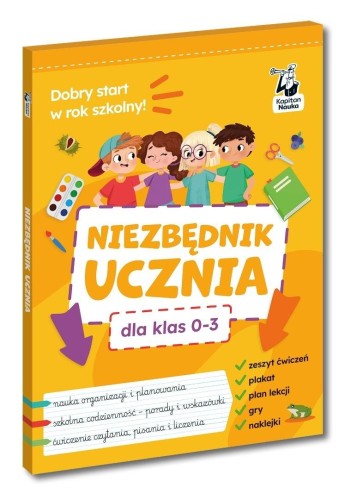 Niezbędnik ucznia dla klas 0-3. Kapitan Nauka