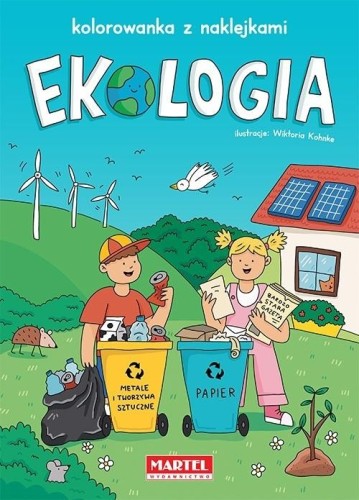 Ekologia. Kolorowanka z naklejkami